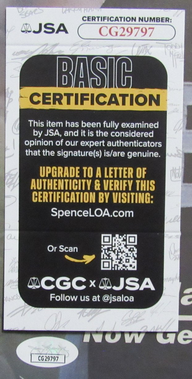 Jeff Jaeger Signed/Auto November 18, 1991 LA Raiders Newspaper JSA 197569