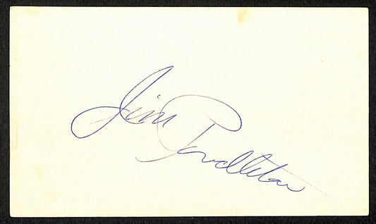 Jim Pendleton Pittsburgh Pirates d.1977 Signed/Autographed 3x5 Index Card 197626