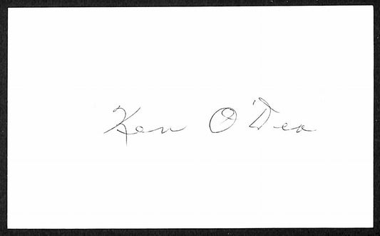 Ken O'Dea St. Louis Cardinals d.1984 Signed/Autographed Cut on Card 197657