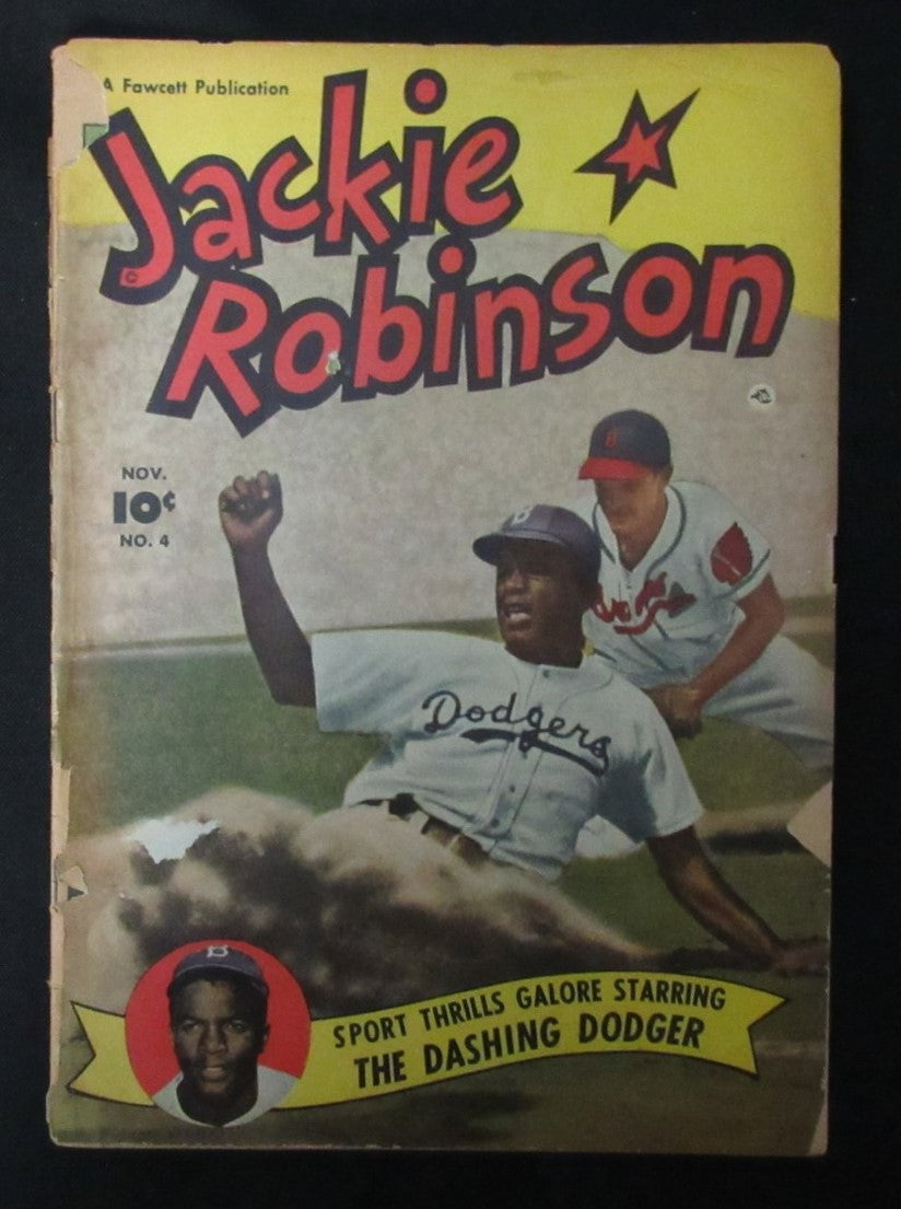 Jackie Robinson 1950 Fawcett Comic Book November No. 4  198140