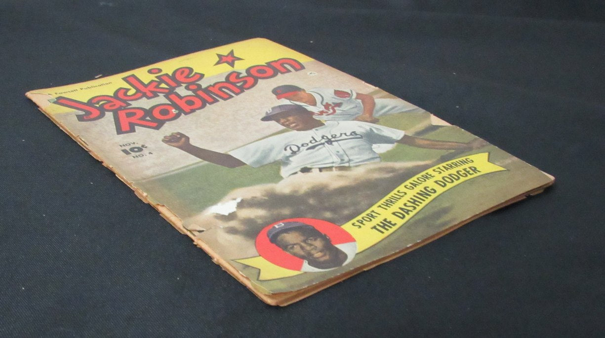 Jackie Robinson 1950 Fawcett Comic Book November No. 4  198140