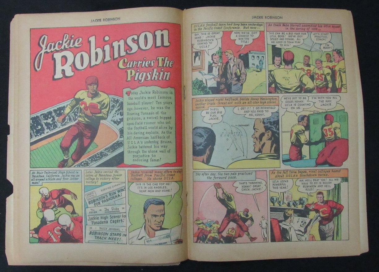 Jackie Robinson 1950 Fawcett Comic Book November No. 4  198140