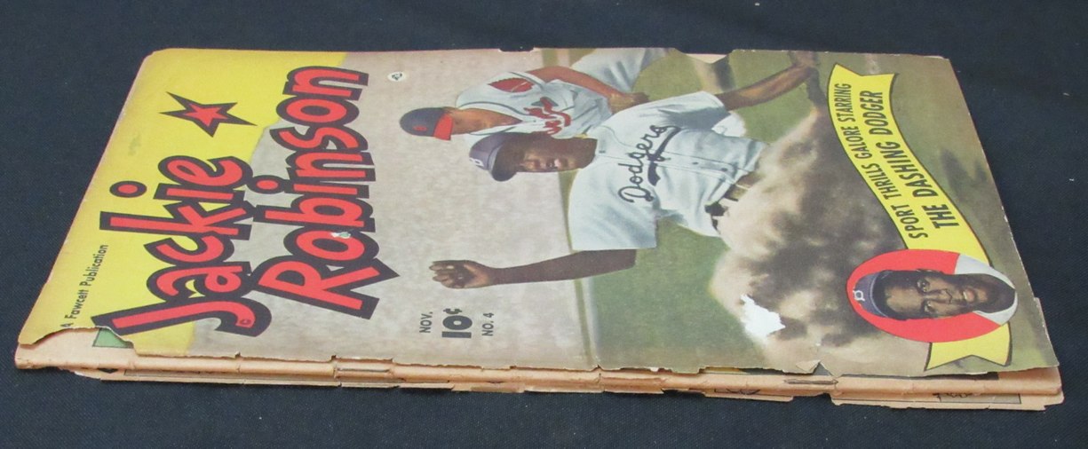 Jackie Robinson 1950 Fawcett Comic Book November No. 4  198140