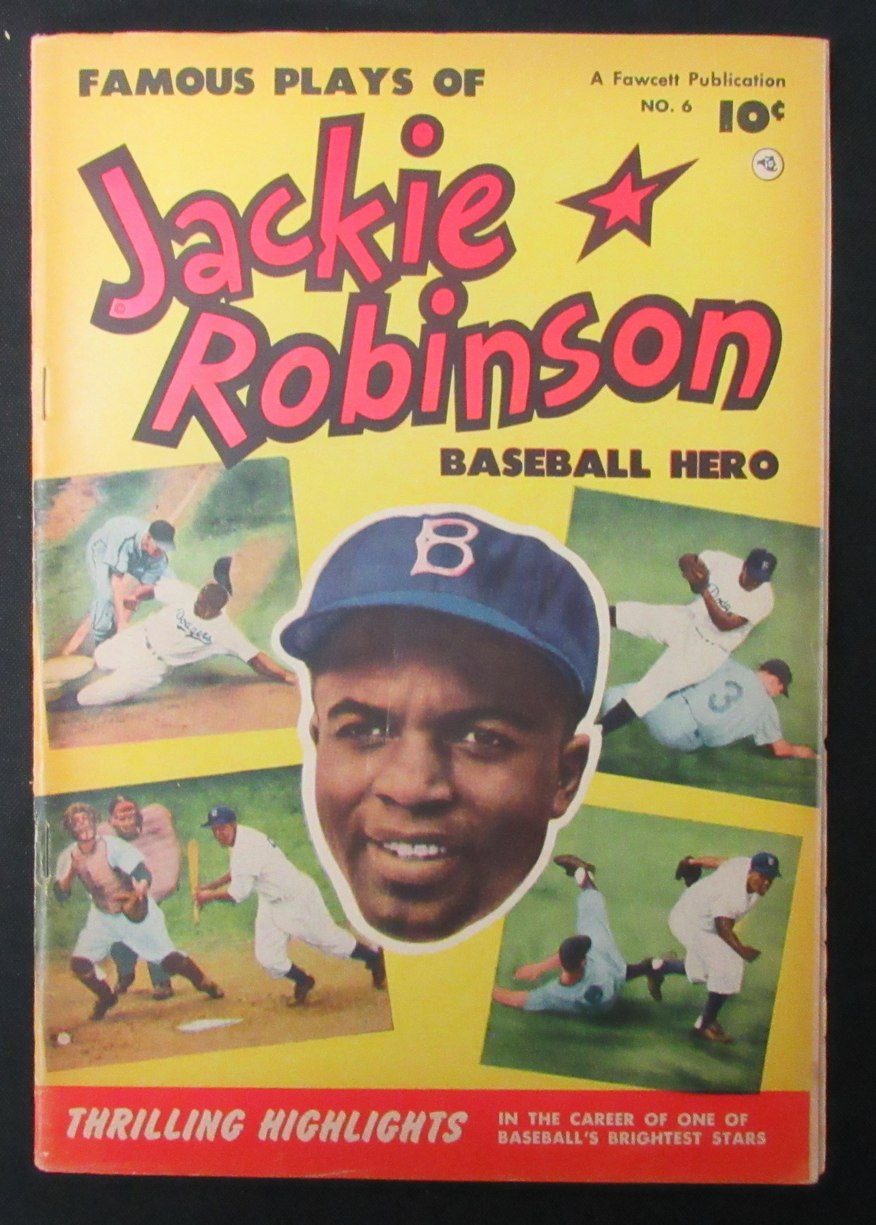 Jackie Robinson 1950 Fawcett Comic Book No. 6  198141