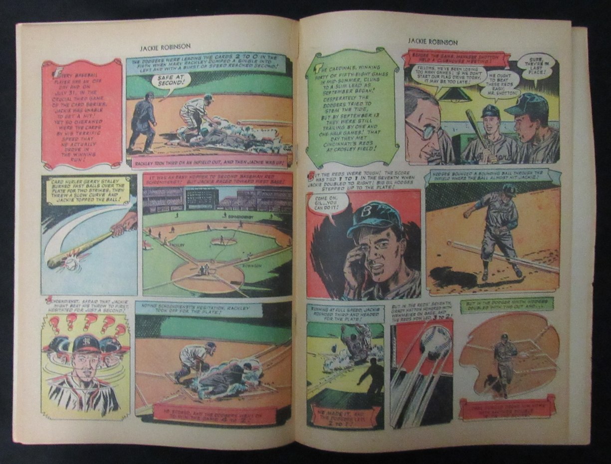 Jackie Robinson 1950 Fawcett Comic Book No. 6  198141