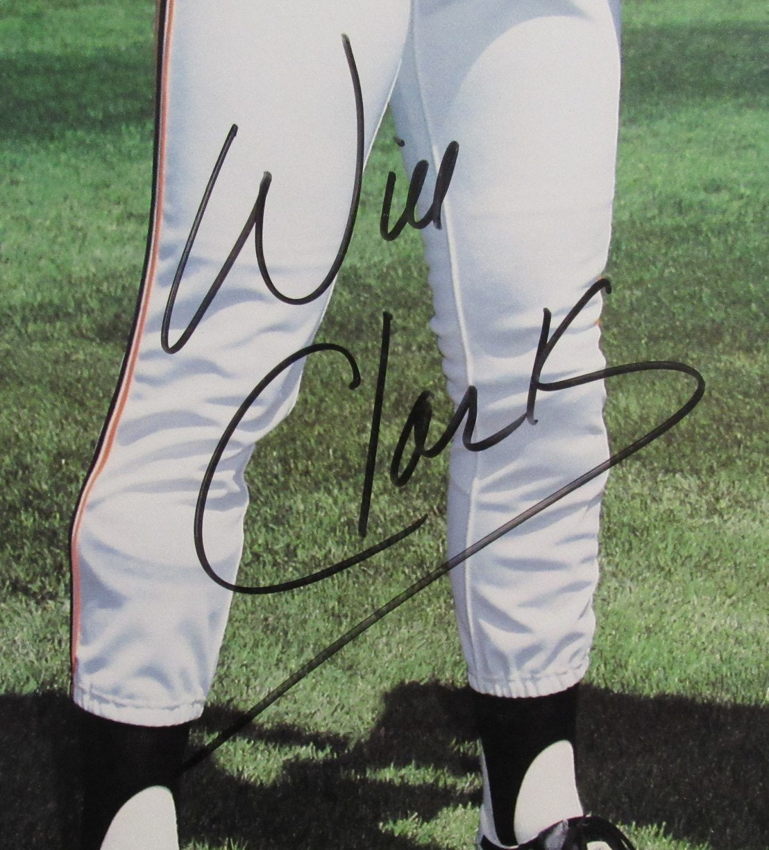 Will Clark/Jose Conseco Dual-Signed/Autographed 18x27 Poster PSA/DNA 198231