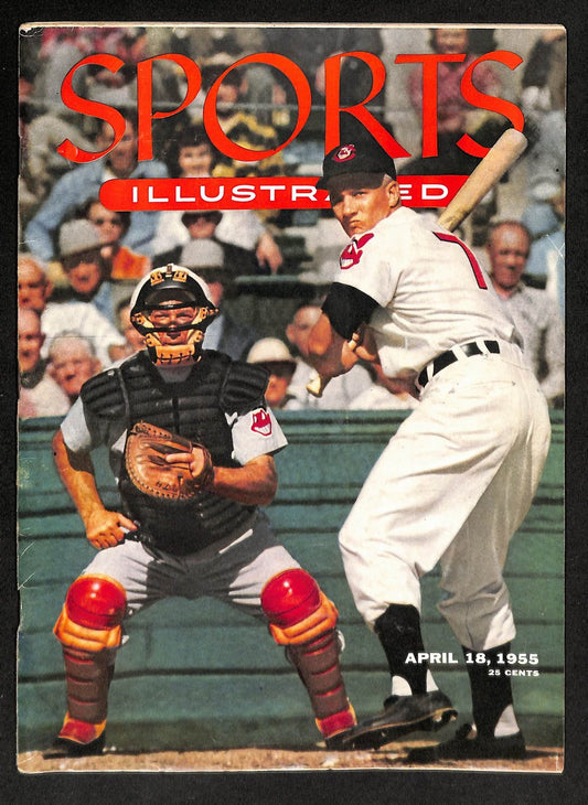 1955 Al Rosen Indians Sports Illustrated NO LABEL w/Topps Cards Inserts 198217