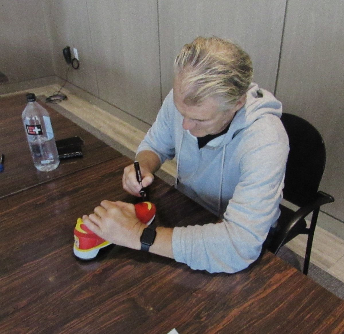 Dolph Lundgren Signed/Auto Pair of Rocky/Drago Sneakers Size 9 PSA/DNA 198692