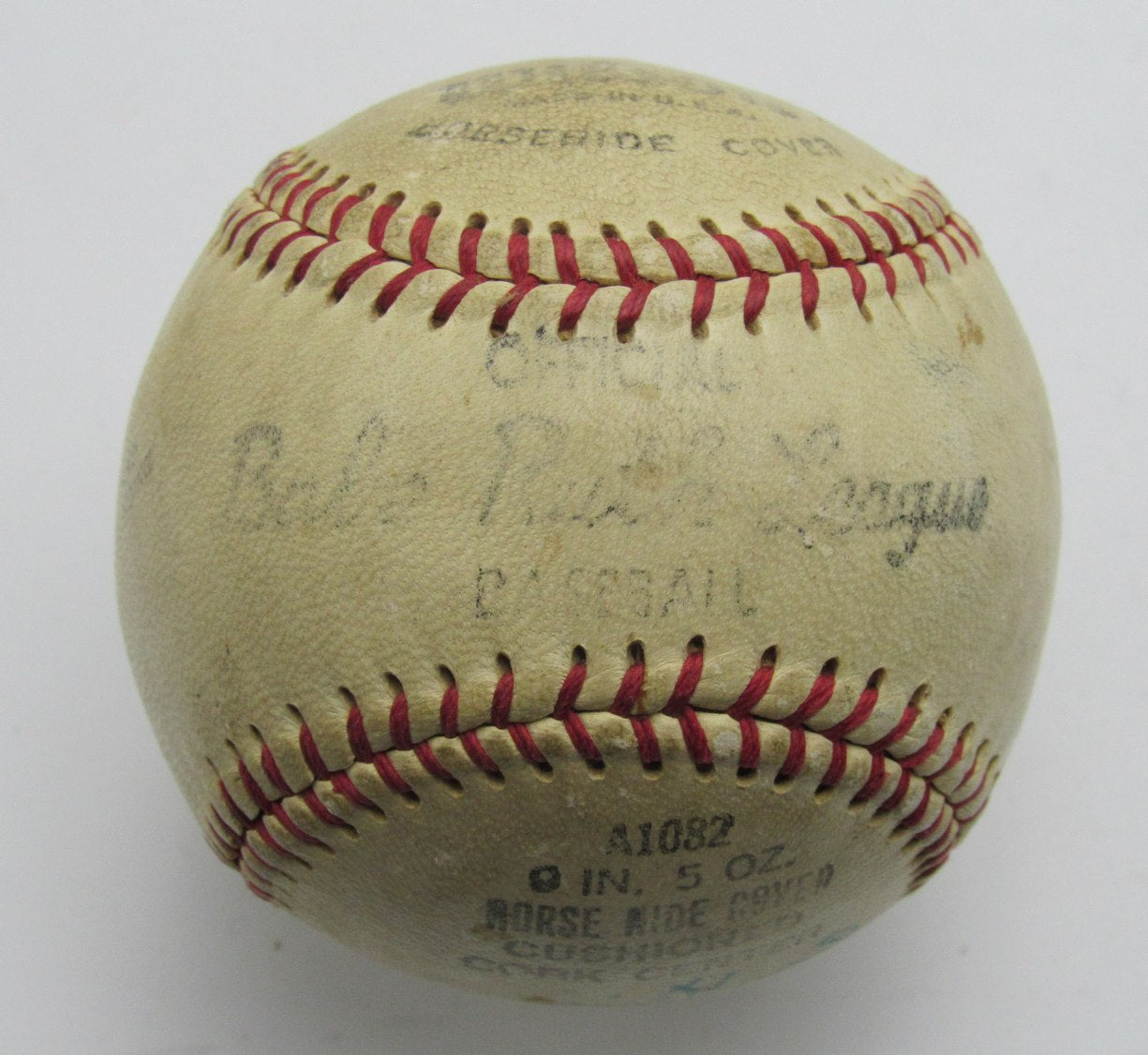 Tony Piet Signed/Inscribed Baseball Chicago White Sox 196335