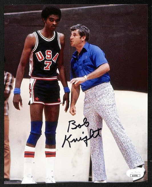 Bob Knight Team USA Basketball Coach Signed/Autographed 8x10 Photo 198389