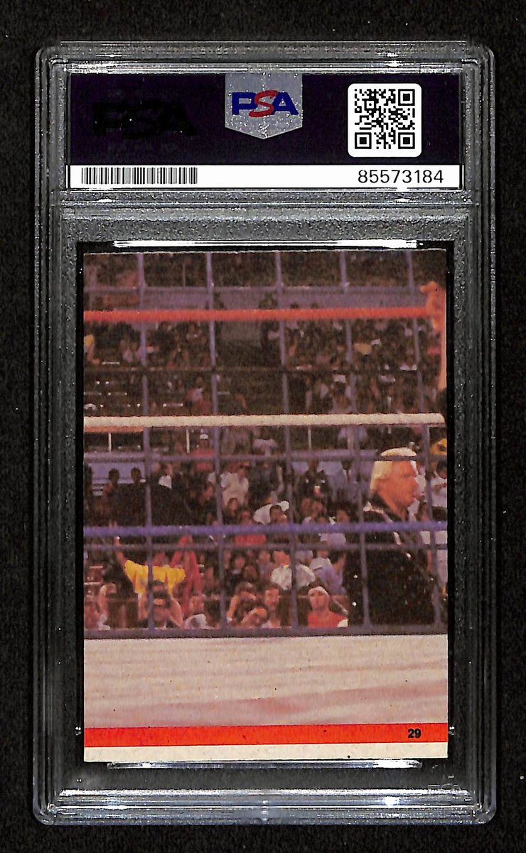 Hulk Hogan Signed/Auto On Card 1985 OPC O Pee Chee Card #29 PSA/DNA 198803