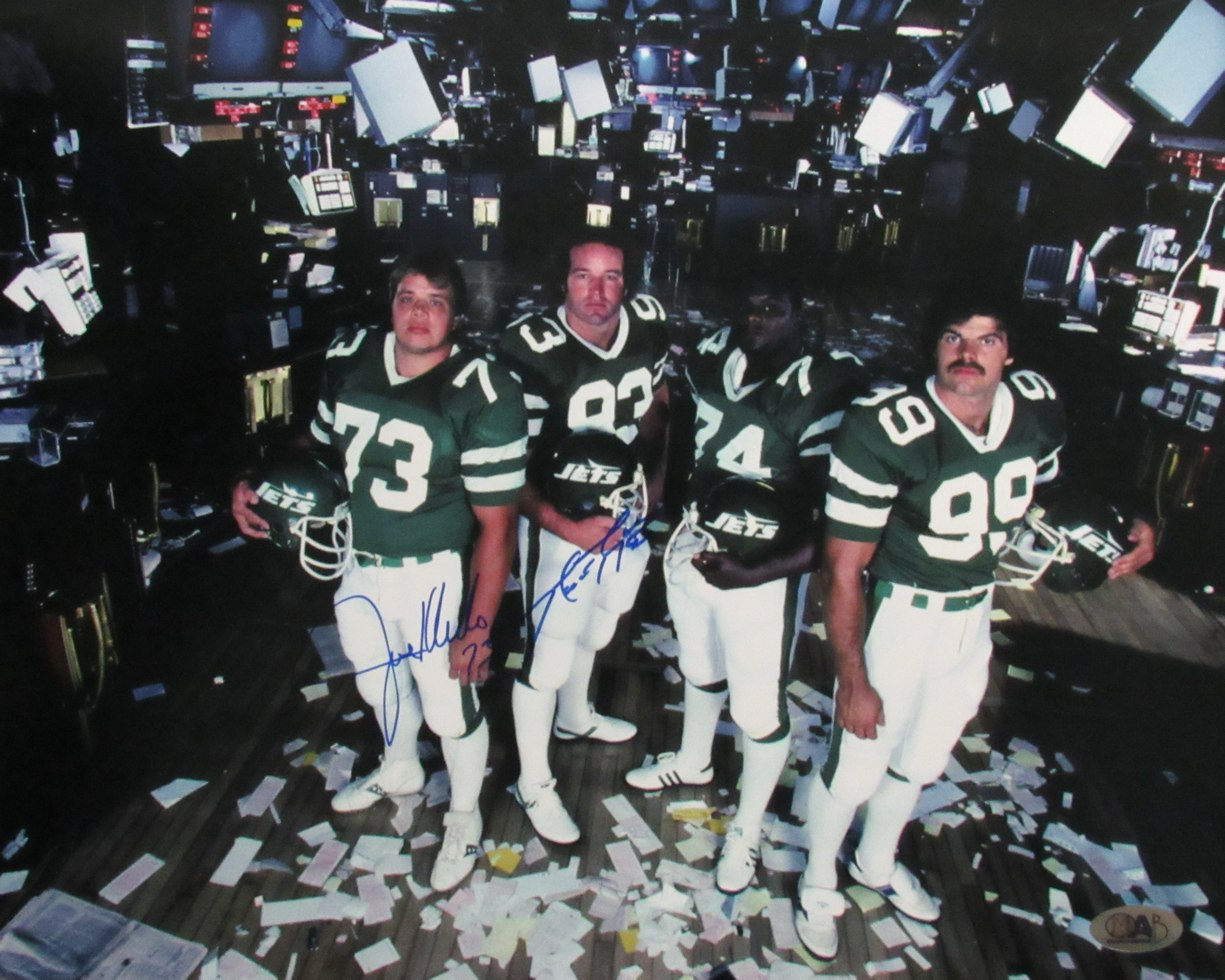 Joe Klecko/Marty Lyons Dual-Signed 16x20 New York Sack Exchange Photo MAB 198327