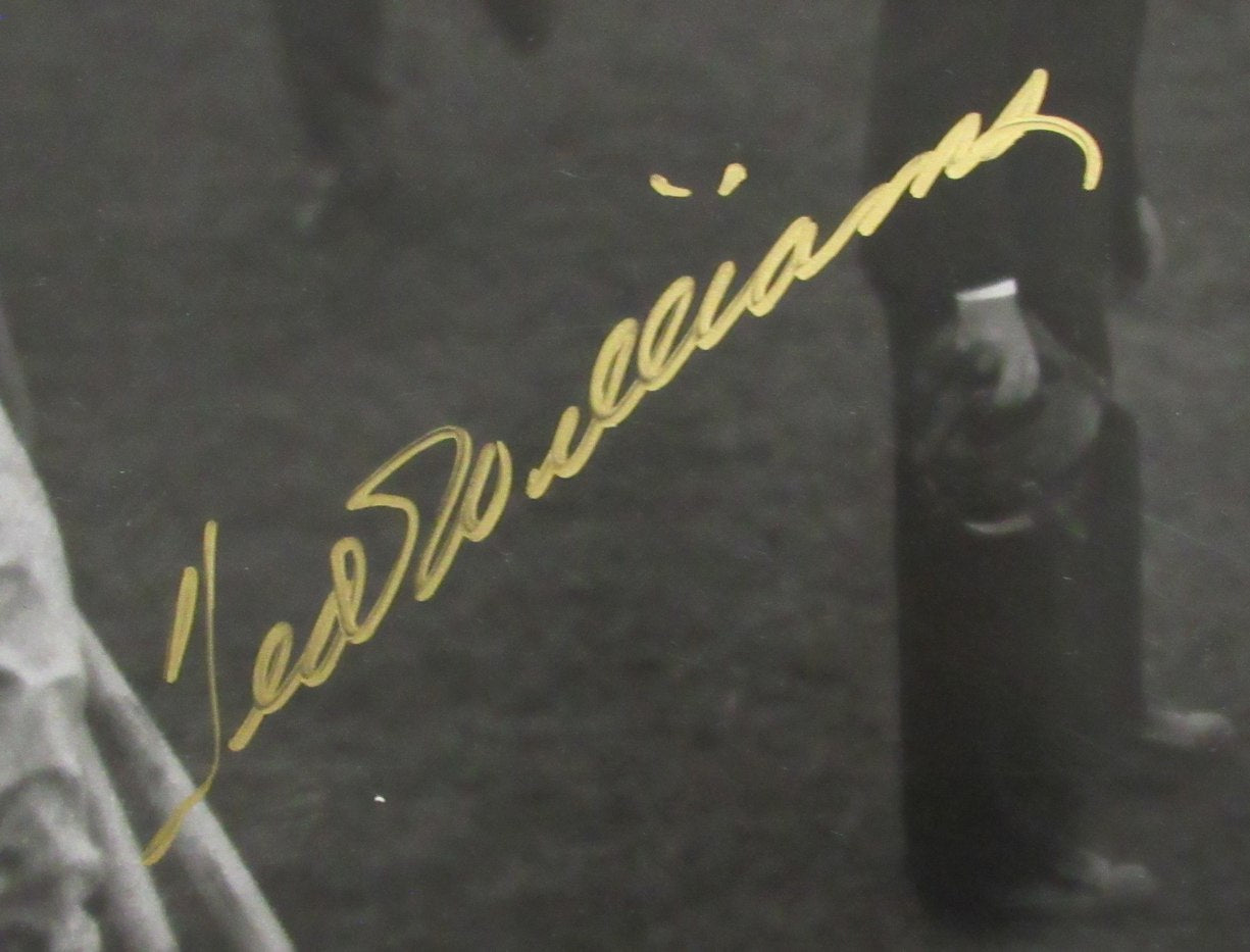 Ted Williams HOF Signed/Autographed 16x20 B/W Photo Boston Red Sox TWF 198517