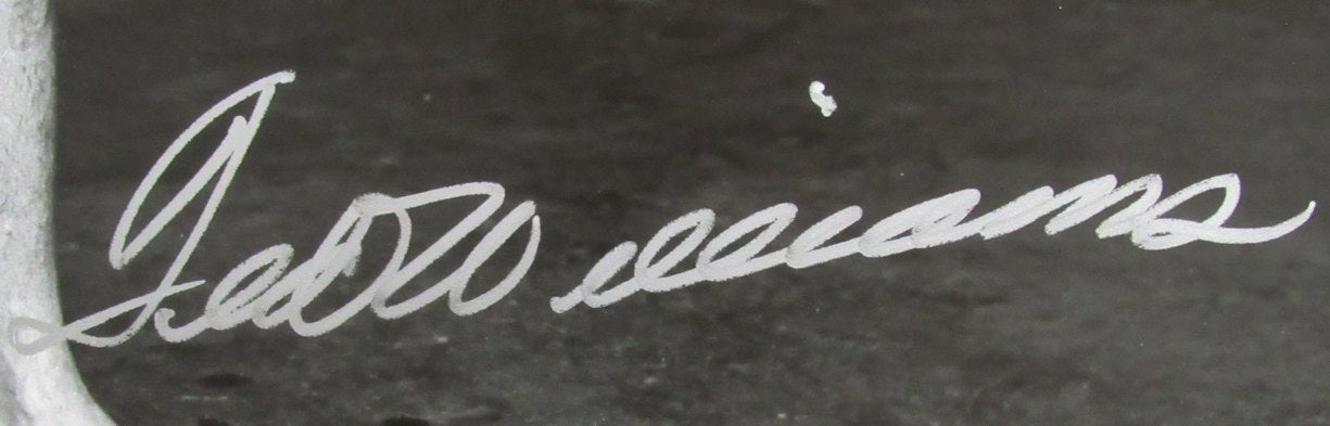 Ted Williams HOF Signed/Autographed 16x20 B/W Photo Boston Red Sox TWF 198527