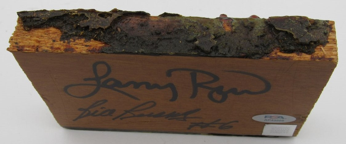 Larry Bird/Bill Russell Dual-Signed Boston Garden Floor 6x4 Board PSA/DNA 197423