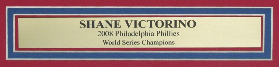 Shane Victorino Signed/Autographed 16x20 Photo Phillies Framed JSA197397