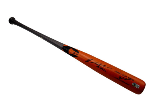Gunnar Henderson Orioles Signed/Inscr Game Model Chandler Baseball Bat Beckett 2