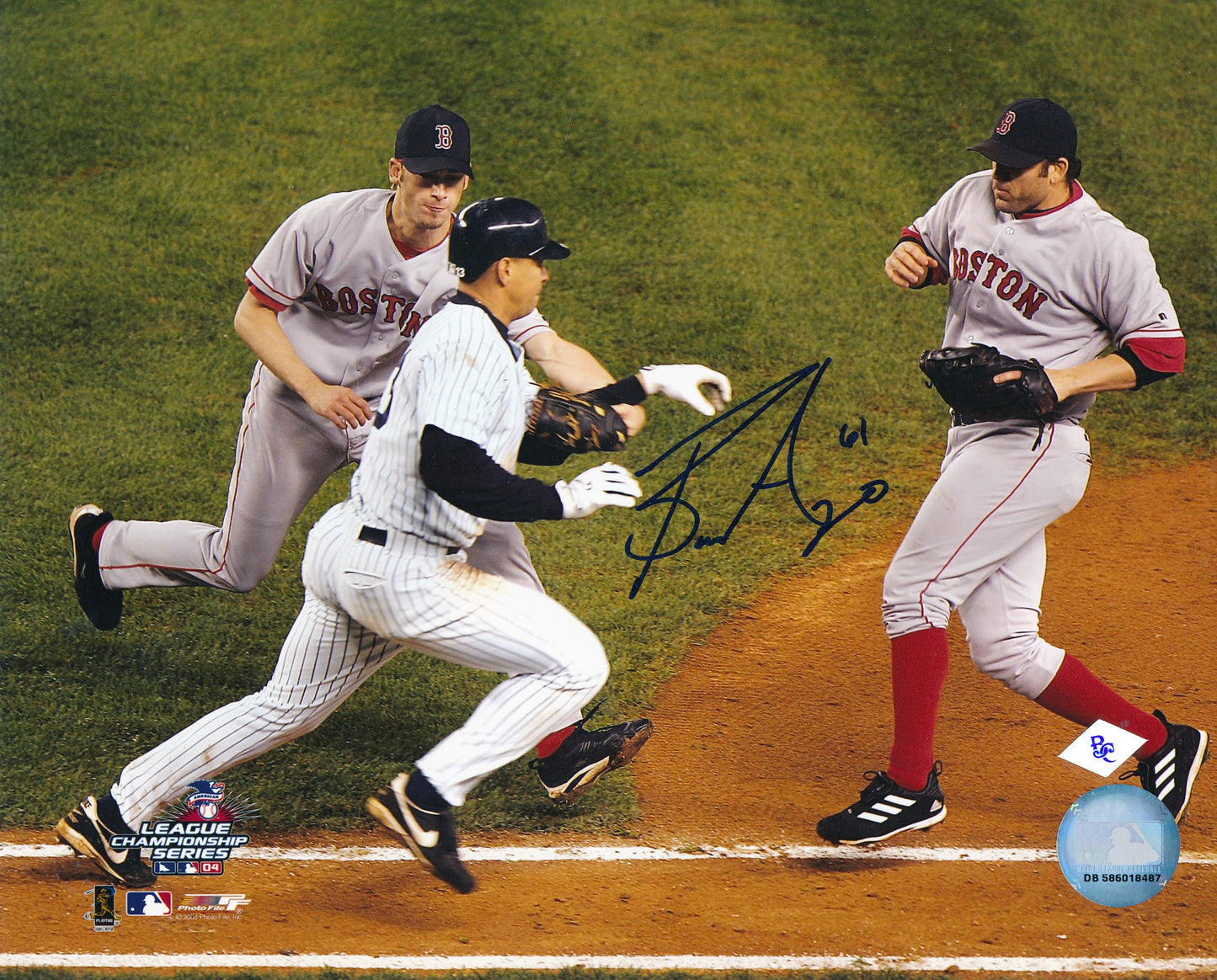 Bronson Arroyo Signed/Auto 8x10 Photo 2004 ALCS Boston Red Sox BC Sports 198914
