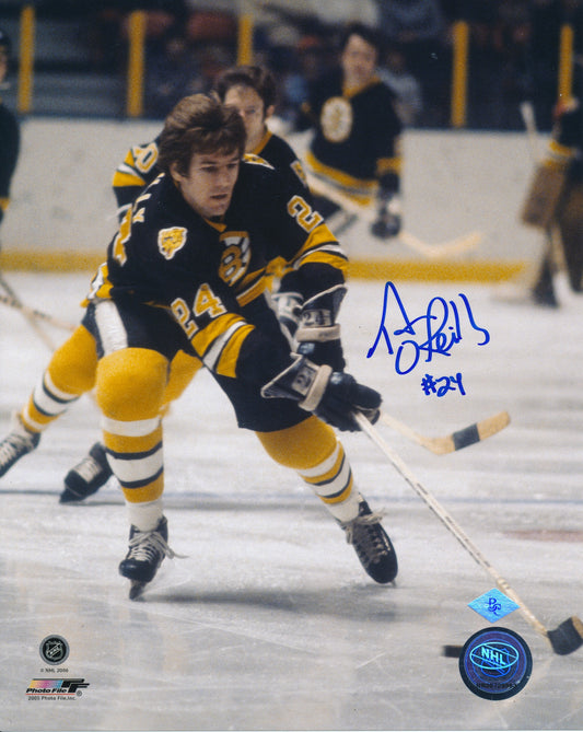 Terry O'Reilly Signed/Autographed 8x10 Photo Boston Bruins BC Sports 198917