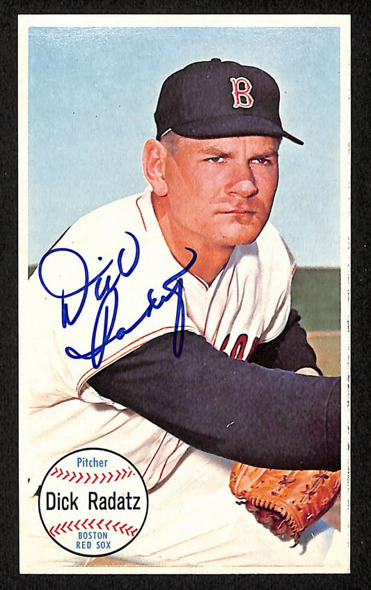 Dick Radatz Signed/Autographed 1964 TOPPS Giants Card #40 Boston Red Sox 199203