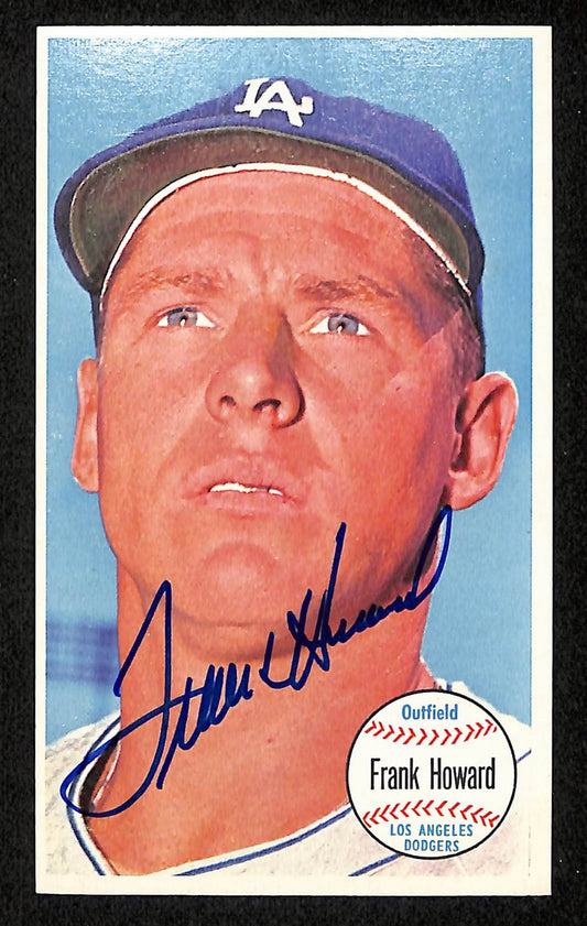 Frank Howard Signed/Auto 1964 TOPPS Giants Card #24 Los Angeles Dodgers 199206