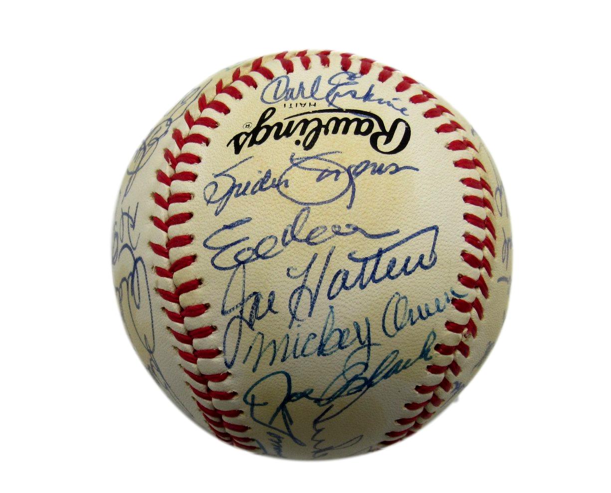 Brooklyn Dodgers Greats Multi-Signed by (31) Players ONL Baseball 198569