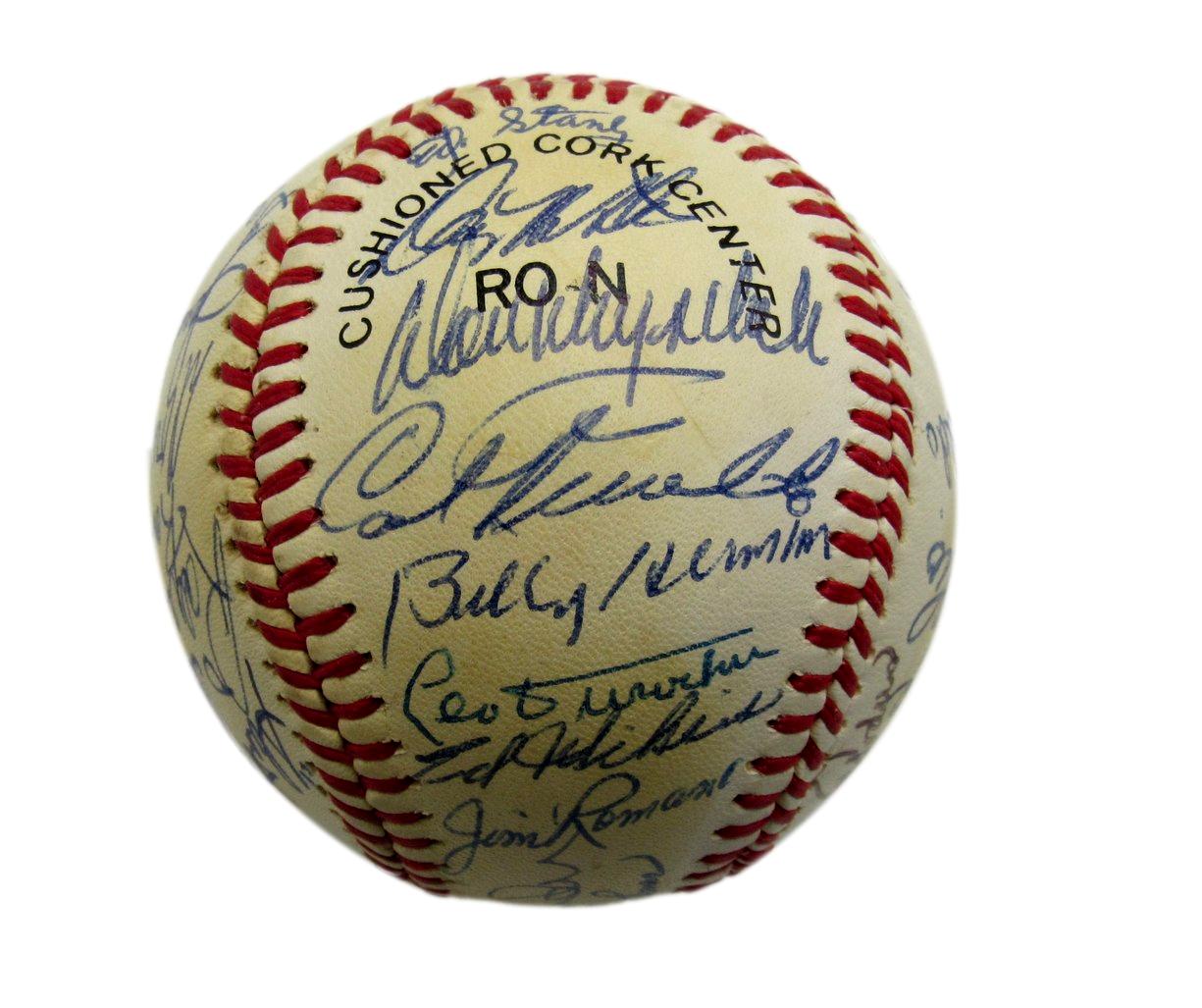 Brooklyn Dodgers Greats Multi-Signed by (31) Players ONL Baseball 198569