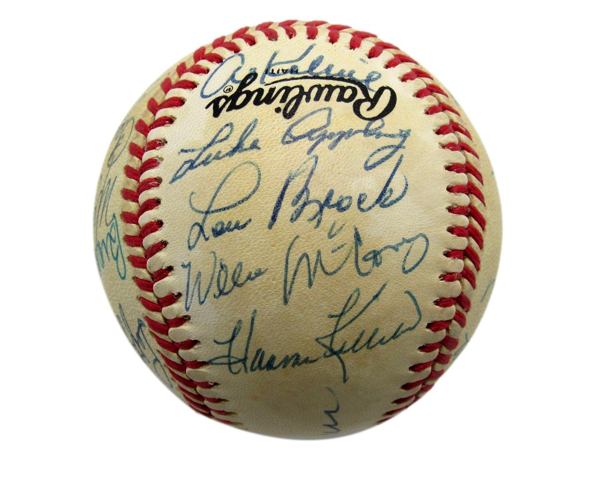 Hall of Famers Multi-Signed by (19) Players ONL Baseball 198570