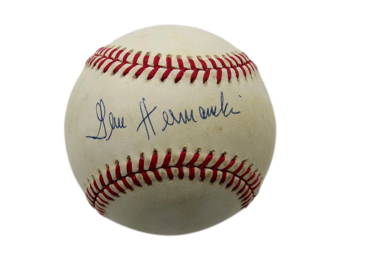 Gene Hermanski Signed/Autographed ONL Baseball Brooklyn Dodgers JSA 199437