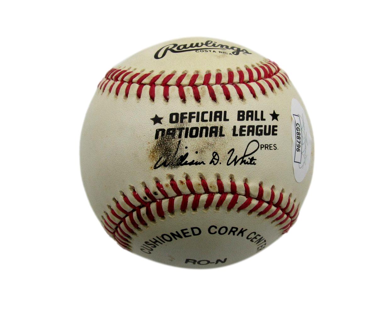 Gene Hermanski Signed/Autographed ONL Baseball Brooklyn Dodgers JSA 199437