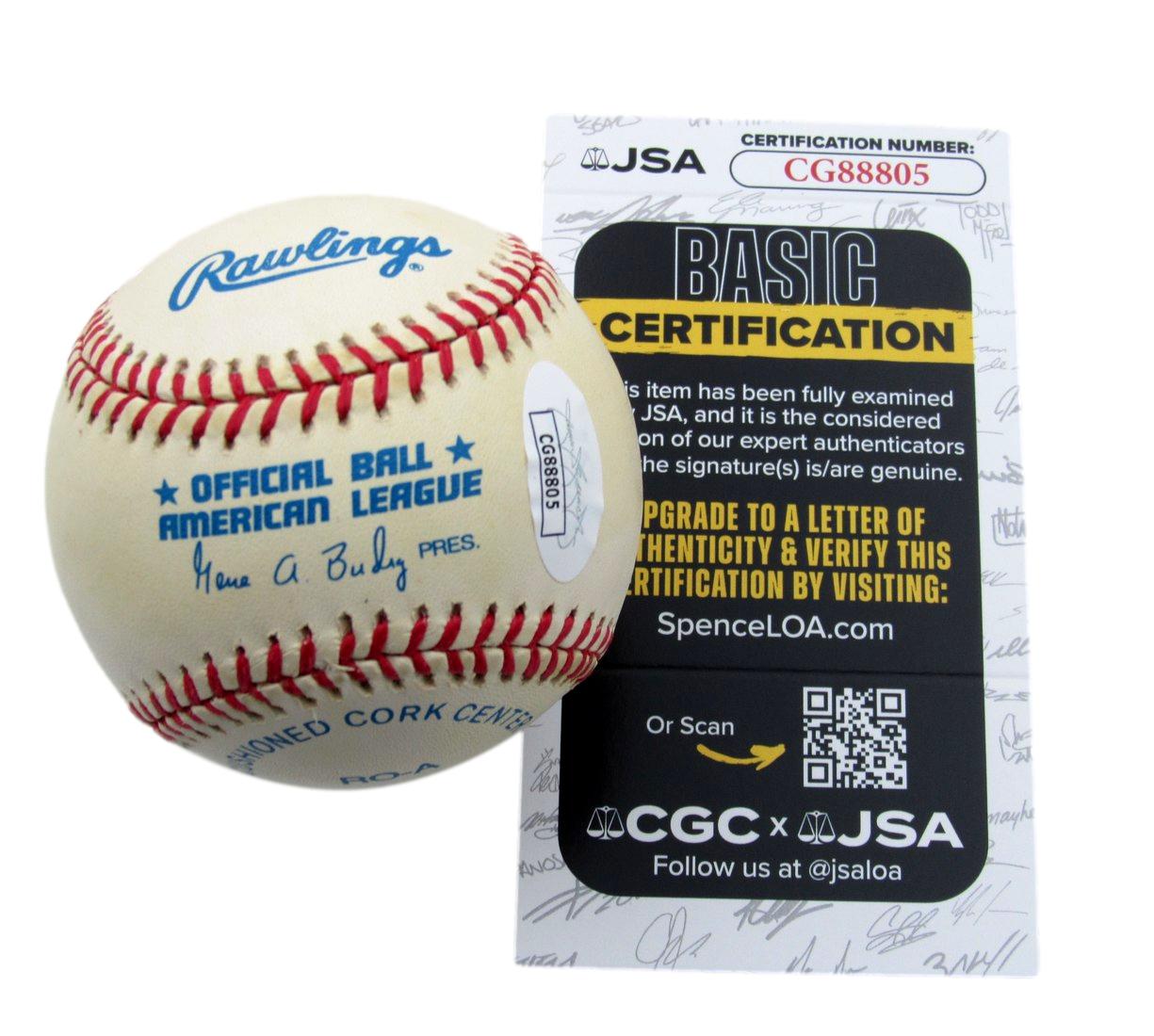 Skeeter Kell Signed/Autographed OAL Baseball Philadelphia Athletics JSA 199446