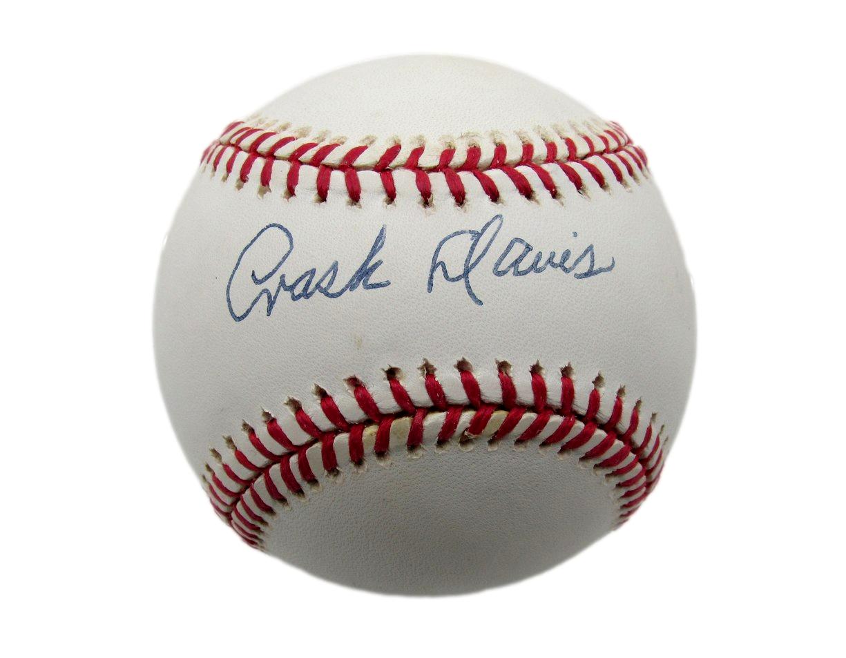 Crash Davis Signed/Autographed OAL Baseball Philadelphia Athletics JSA 199447