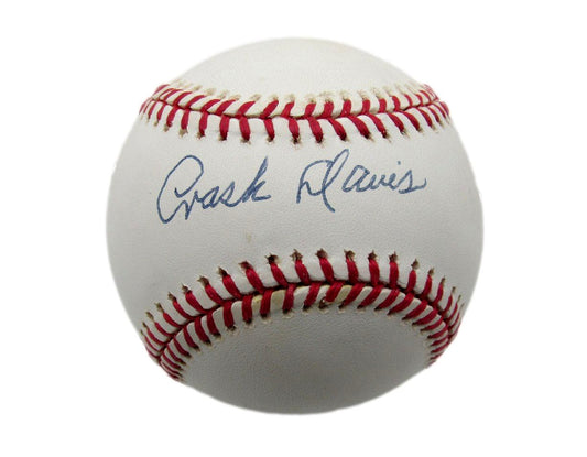 Crash Davis Signed/Autographed OAL Baseball Philadelphia Athletics JSA 199447