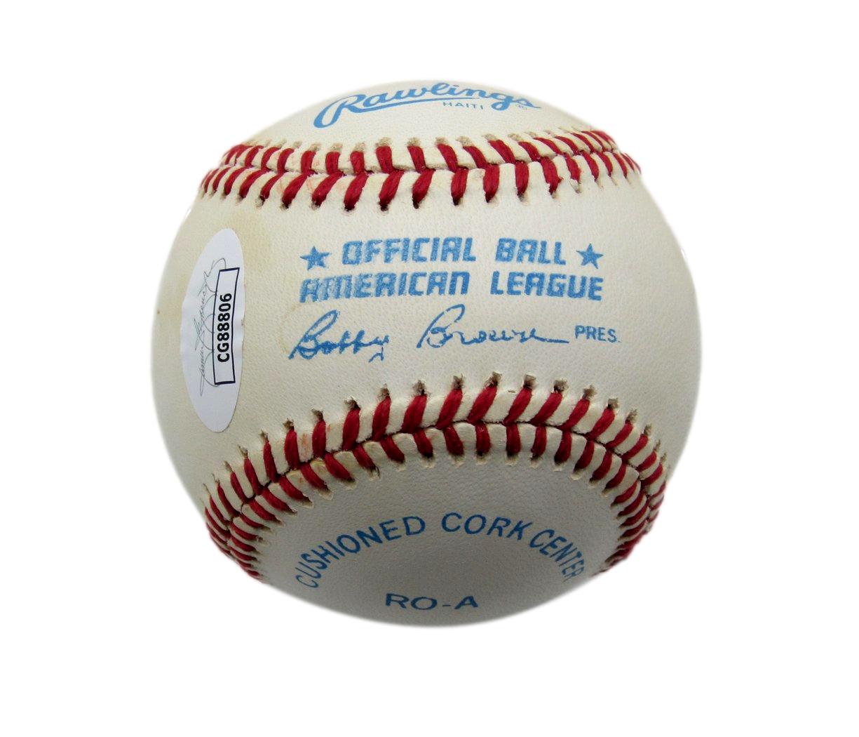 Eddie Collins Signed/Autographed OAL Baseball Philadelphia Athletics JSA 199449