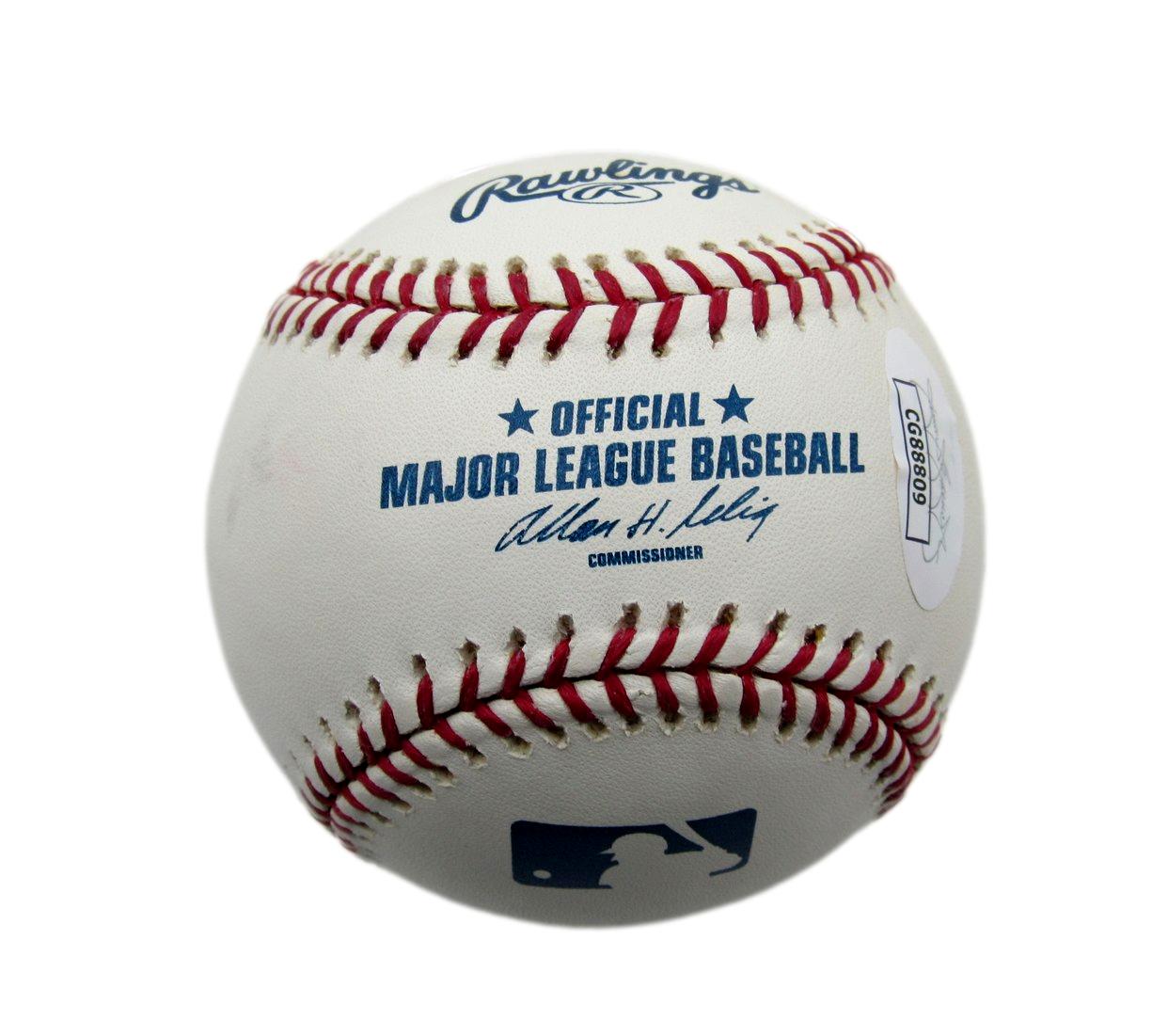 George Yankowski Signed/Auto OML Baseball Philadelphia Athletics JSA 199451
