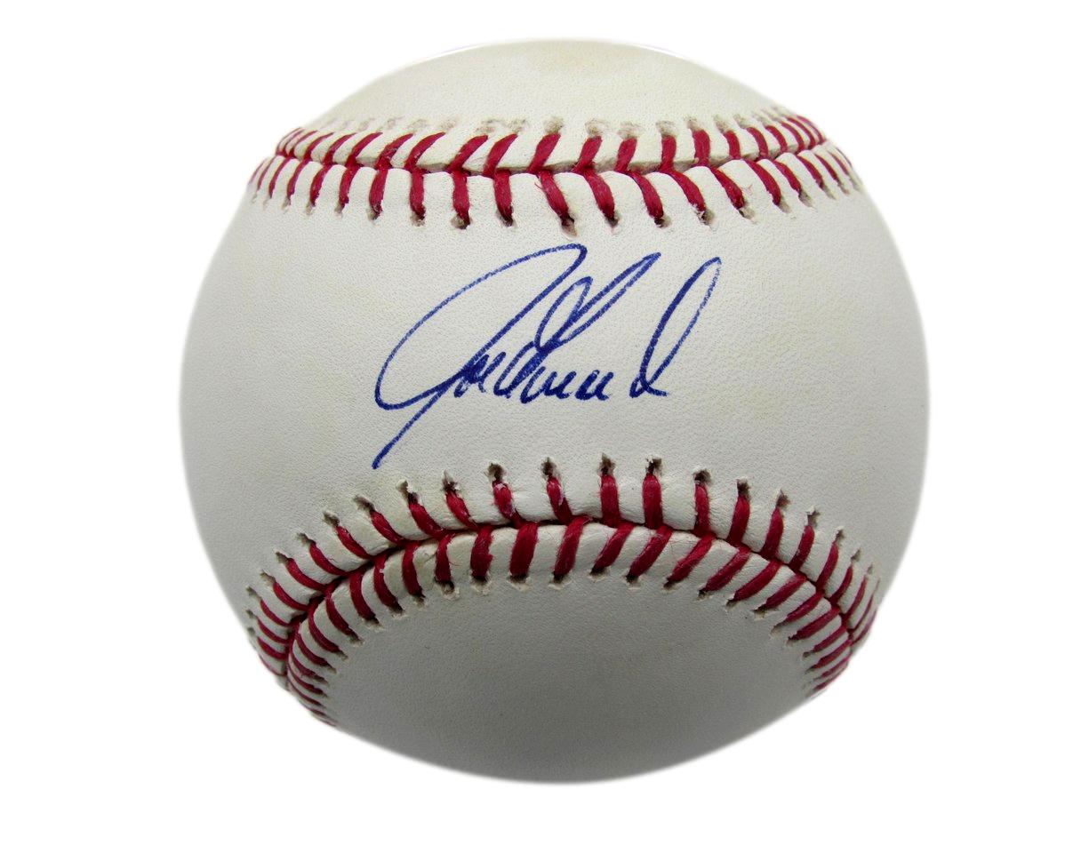 Joe Girardi Signed/Autographed OML Baseball New York Yankees JSA 199456