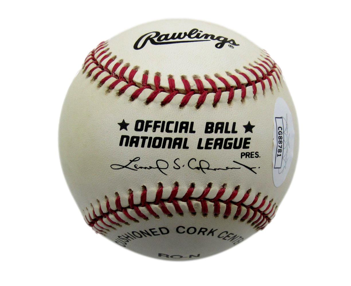 Clem Labine Signed/Inscribed ONL Baseball Brooklyn Dodgers JSA 199467