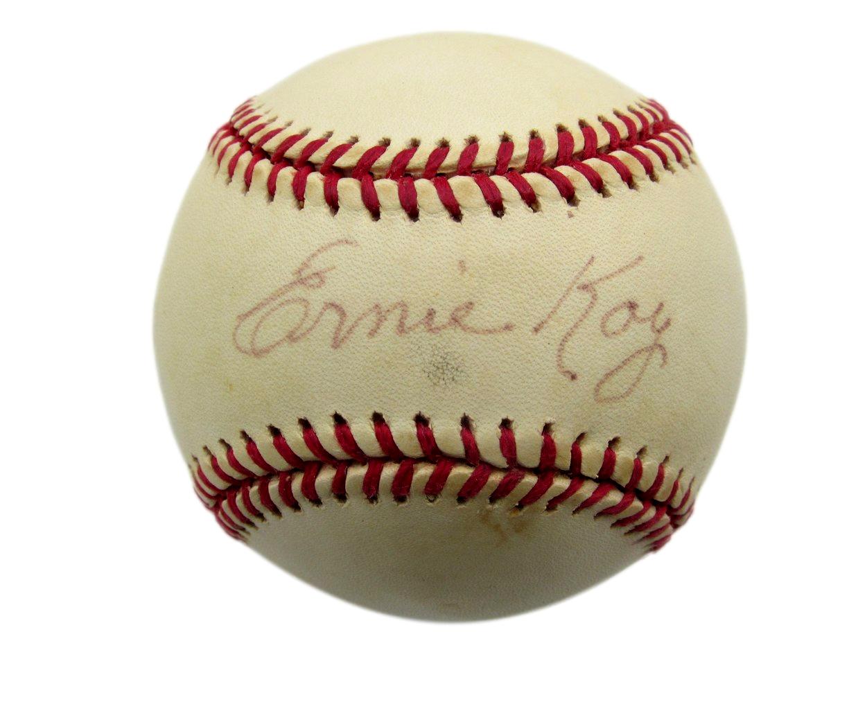 Ernie Koy Signed/Autographed ONL Baseball Brooklyn Dodgers JSA 199468