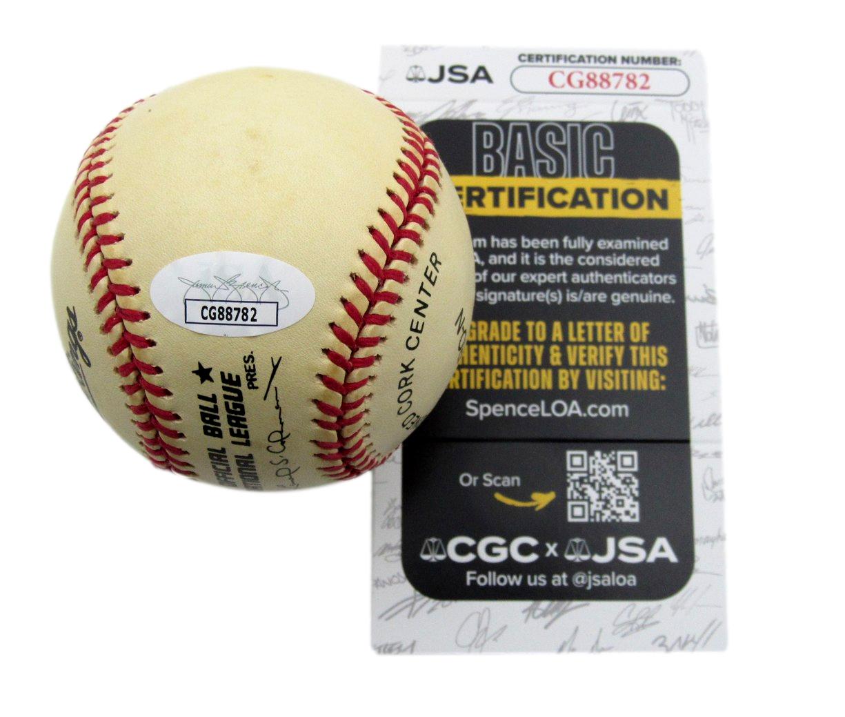 Ernie Koy Signed/Autographed ONL Baseball Brooklyn Dodgers JSA 199468