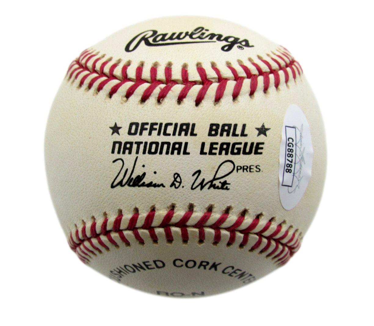 Dolph Camilli Signed/Inscribed ONL Baseball Brooklyn Dodgers JSA 199473