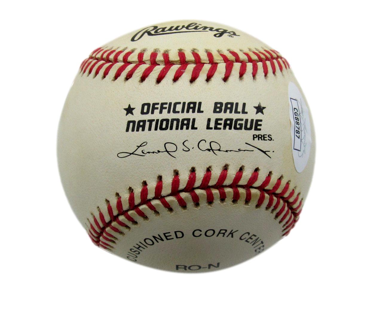 Bob Ramazzotti Signed/Autographed ONL Baseball Brooklyn Dodgers JSA 199474
