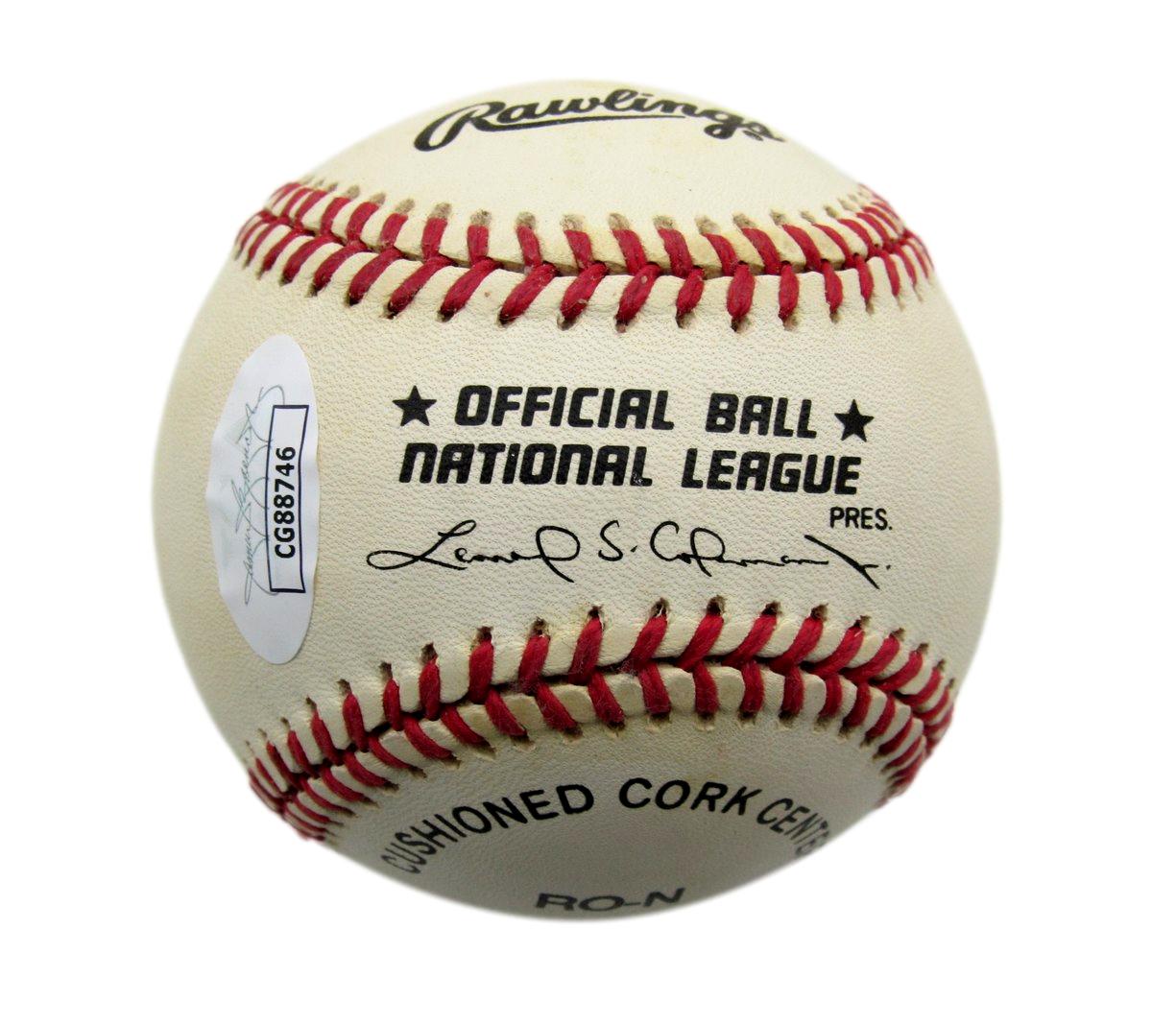 Don Newcombe Signed/Autographed ONL Baseball Brooklyn Dodgers JSA 199481