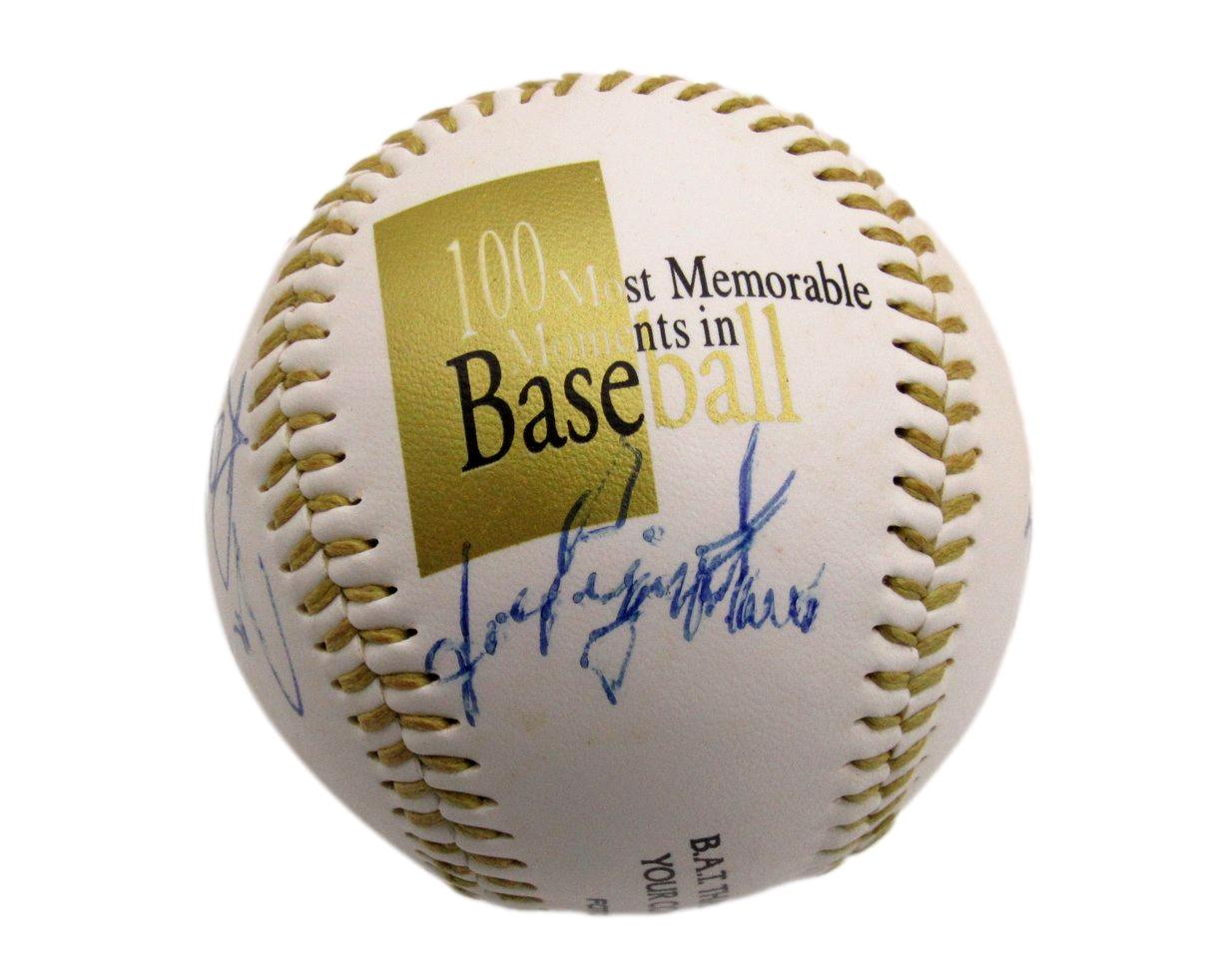 Johnny Podres Multi-Signed/Inscribed BAT Baseball Brooklyn Dodgers JSA 199484