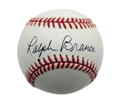 Ralph Branca Signed/Autographed ONL Baseball Brooklyn Dodgers JSA 199487