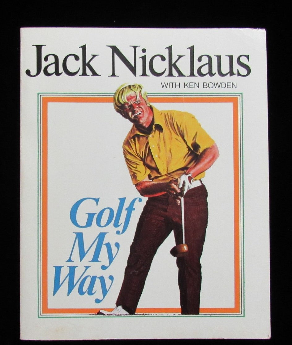 Jack Nicklaus Signed/Autographed "Golf My Way" Book JSA 195863