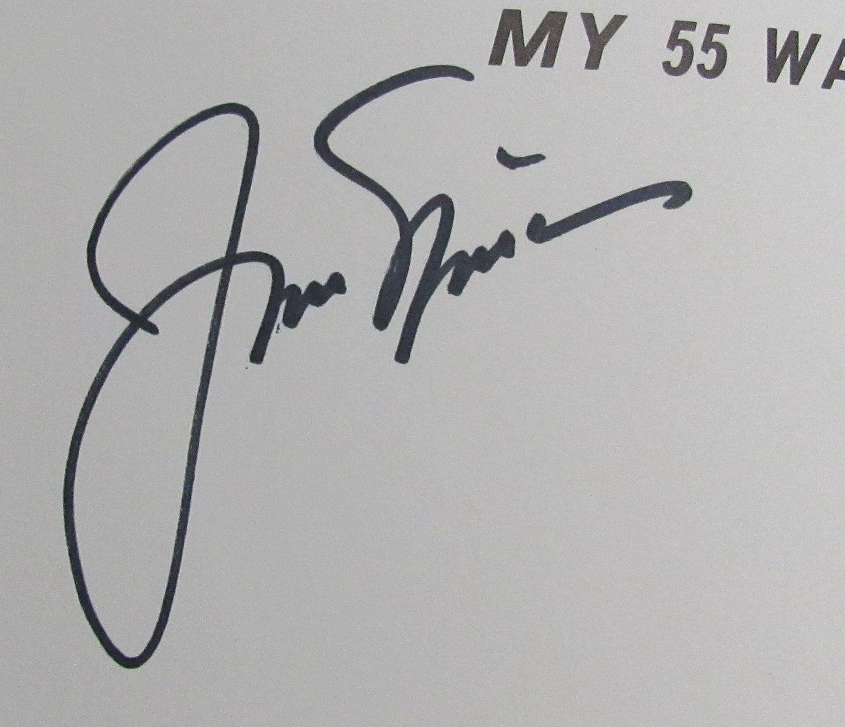 Jack Nicklaus Signed/Auto "My 55 Ways to Lower Your Golf Score" Book JSA 195865