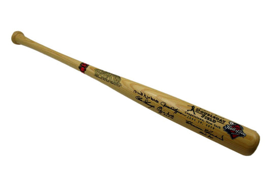 2010 HOF Classic Game Cooperstown Bat Signed by 5 Gossage JSA Steiner 196266