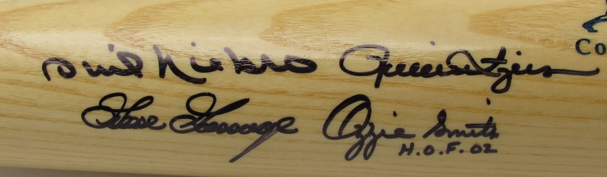 2010 HOF Classic Game Cooperstown Bat Signed by 5 Gossage JSA Steiner 196266