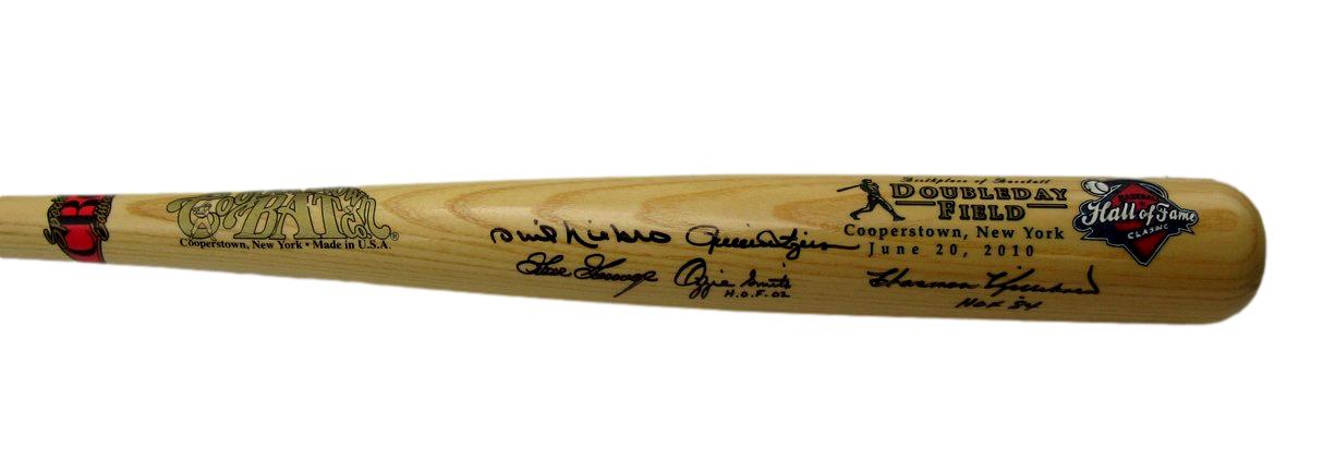 2010 HOF Classic Game Cooperstown Bat Signed by 5 Gossage JSA Steiner 196266