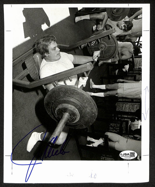 Joe Klecko HOF Signed/Autographed 8x10 B/W Photo New York Jets JSA 199333